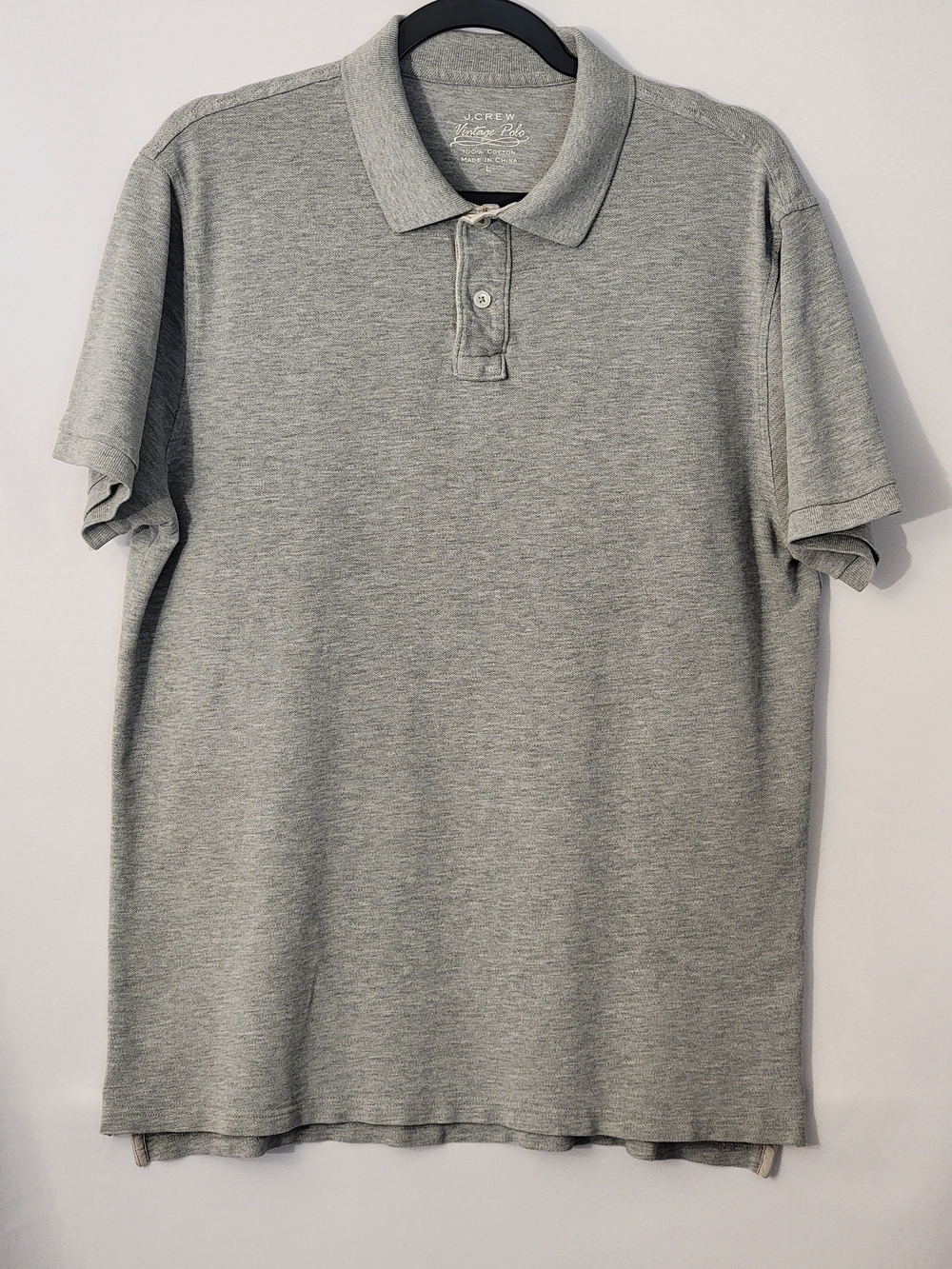 J. Crew Men's Polo Shirt Size L